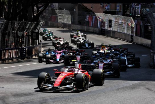 Charles Leclerc (MON) Scuderia Ferrari SF-26 at the start of the race.
07.06.2026. Formula 1 World Championship, Rd 6, Monaco Grand Prix, Monte Carlo, Monaco, Race Day.
- www.xpbimages.com, EMail: requests@xpbimages.com © Copyright: Charniaux / XPB Images
