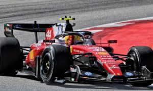 Barcelona GP: Hamilton beats Mercedes, takes first win with Ferrari!