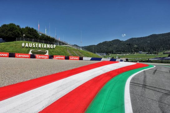 Circuit atmosphere - Track run off.
25.06.2026. Formula 1 World Championship, Rd 8, Austrian Grand Prix, Spielberg, Austria, Preparation Day.
- www.xpbimages.com, EMail: requests@xpbimages.com © Copyright: Moy / XPB Images