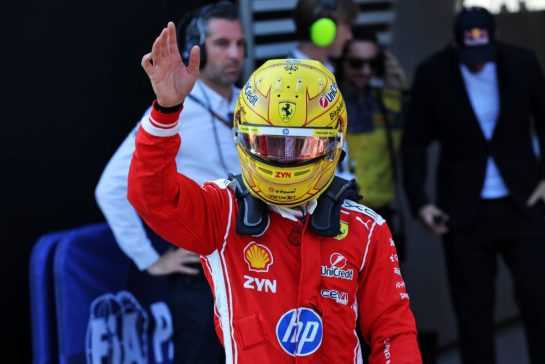 Lewis Hamilton (GBR) Scuderia Ferrari celebrates in qualifying parc ferme.
27.06.2026. Formula 1 World Championship, Rd 8, Austrian Grand Prix, Spielberg, Austria, Qualifying Day.
- www.xpbimages.com, EMail: requests@xpbimages.com © Copyright: Batchelor / XPB Images