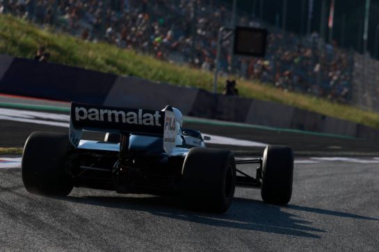 Christian Danner (GER) in the Brabham BT52.
27.06.2026. Formula 1 World Championship, Rd 8, Austrian Grand Prix, Spielberg, Austria, Qualifying Day.
- www.xpbimages.com, EMail: requests@xpbimages.com © Copyright: Moy / XPB Images