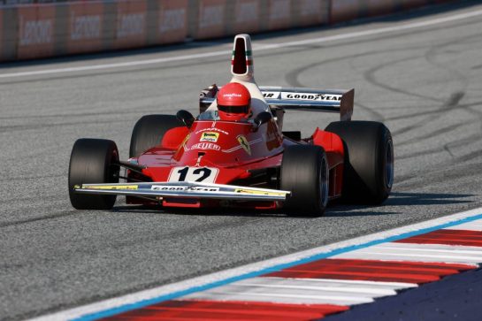 Mathias Lauda (AUT) in the Ferrari 312T.
27.06.2026. Formula 1 World Championship, Rd 8, Austrian Grand Prix, Spielberg, Austria, Qualifying Day.
- www.xpbimages.com, EMail: requests@xpbimages.com © Copyright: Moy / XPB Images