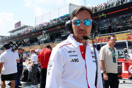 Ayao Komatsu (JPN) Haas F1 Team Principal on the grid.
28.06.2026. Formula 1 World Championship, Rd 8, Austrian Grand Prix, Spielberg, Austria, Race Day.
- www.xpbimages.com, EMail: requests@xpbimages.com © Copyright: Batchelor / XPB Images