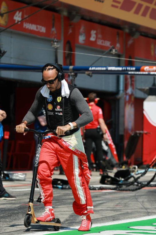 Lewis Hamilton (GBR) Scuderia Ferrari on the grid.
28.06.2026. Formula 1 World Championship, Rd 8, Austrian Grand Prix, Spielberg, Austria, Race Day.
- www.xpbimages.com, EMail: requests@xpbimages.com © Copyright: Moy / XPB Images