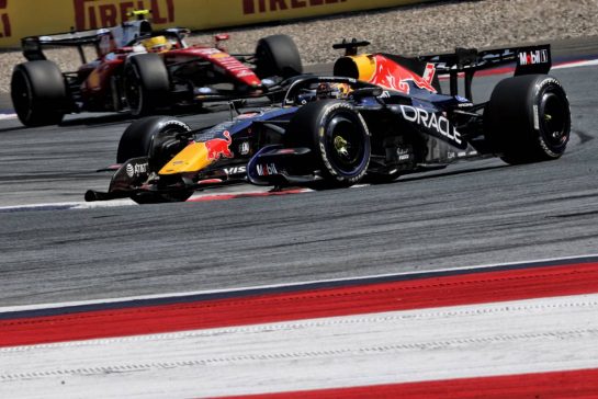 Max Verstappen (NLD) Red Bull Racing RB22.
28.06.2026. Formula 1 World Championship, Rd 8, Austrian Grand Prix, Spielberg, Austria, Race Day.
- www.xpbimages.com, EMail: requests@xpbimages.com © Copyright: Charniaux / XPB Images