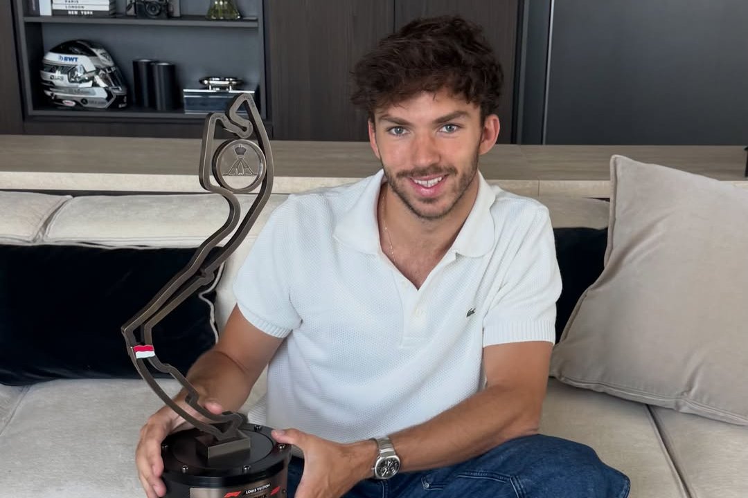 Gasly finally welcomes Monaco GP trophy, but for how long?