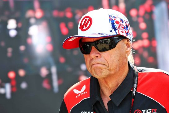 Gene Haas (USA) Haas Automotion President.
03.07.2026. Formula 1 World Championship, Rd 9, British Grand Prix, Silverstone, England, Sprint Qualifying Day.
- www.xpbimages.com, EMail: requests@xpbimages.com © Copyright: Bearne / XPB Images
