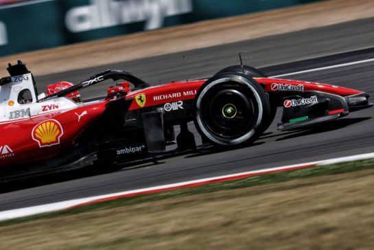 Charles Leclerc (MON) Scuderia Ferrari SF-26.
03.07.2026. Formula 1 World Championship, Rd 9, British Grand Prix, Silverstone, England, Sprint Qualifying Day.
- www.xpbimages.com, EMail: requests@xpbimages.com © Copyright: Dunbar / XPB Images