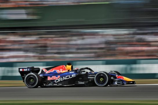 Max Verstappen (NLD) Red Bull Racing RB22.
03.07.2026. Formula 1 World Championship, Rd 9, British Grand Prix, Silverstone, England, Sprint Qualifying Day.
- www.xpbimages.com, EMail: requests@xpbimages.com © Copyright: Dunbar / XPB Images