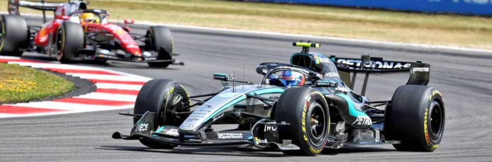 British GP: Antonelli overhauls Hamilton to take first Sprint win