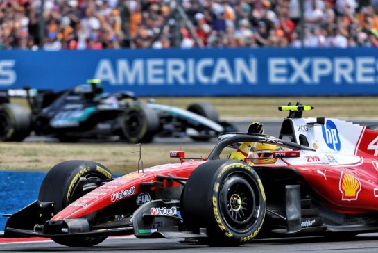Lewis Hamilton (GBR) Scuderia Ferrari SF-26 waves at the end of the race.
04.07.2026. Formula 1 World Championship, Rd 9, British Grand Prix, Silverstone, England, Sprint and Qualifying Day.
- www.xpbimages.com, EMail: requests@xpbimages.com © Copyright: Batchelor / XPB Images