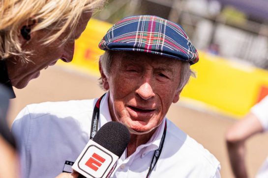 Jackie Stewart (GBR) on the grid.
04.07.2026. Formula 1 World Championship, Rd 9, British Grand Prix, Silverstone, England, Sprint and Qualifying Day.
- www.xpbimages.com, EMail: requests@xpbimages.com © Copyright: Denny / XPB Images