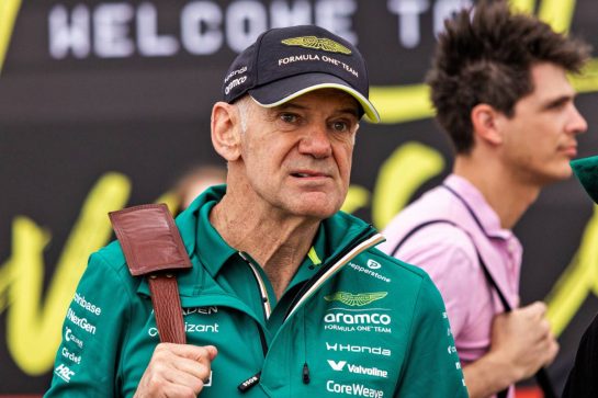 Adrian Newey (GBR) Aston Martin F1 Team, Team Principal.
05.07.2026. Formula 1 World Championship, Rd 9, British Grand Prix, Silverstone, England, Race Day.
- www.xpbimages.com, EMail: requests@xpbimages.com © Copyright: Denny / XPB Images