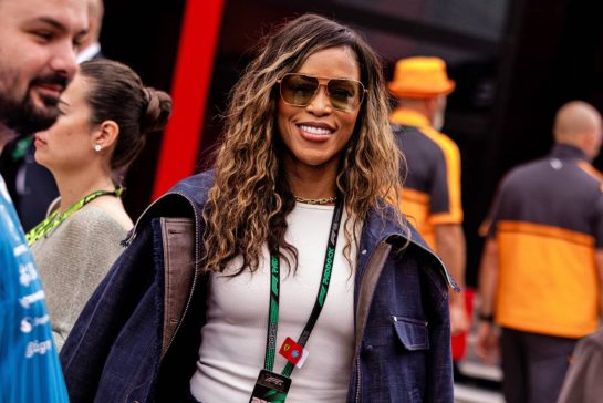 Eve (USA) Rapper.
05.07.2026. Formula 1 World Championship, Rd 9, British Grand Prix, Silverstone, England, Race Day.
- www.xpbimages.com, EMail: requests@xpbimages.com © Copyright: Denny / XPB Images