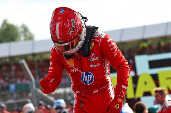 Race winner Charles Leclerc (MON) Scuderia Ferrari celebrates in parc ferme.
05.07.2026. Formula 1 World Championship, Rd 9, British Grand Prix, Silverstone, England, Race Day.
- www.xpbimages.com, EMail: requests@xpbimages.com © Copyright: Bearne / XPB Images