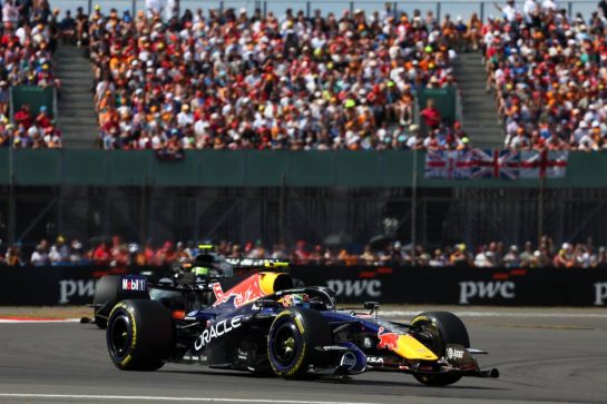 Isack Hadjar (FRA) Red Bull Racing RB22.
05.07.2026. Formula 1 World Championship, Rd 9, British Grand Prix, Silverstone, England, Race Day.
- www.xpbimages.com, EMail: requests@xpbimages.com © Copyright: Patching / XPB Images