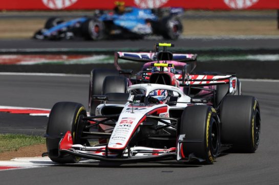Oliver Bearman (GBR) Haas F1 Team VF-26.
05.07.2026. Formula 1 World Championship, Rd 9, British Grand Prix, Silverstone, England, Race Day.
- www.xpbimages.com, EMail: requests@xpbimages.com © Copyright: Dunbar / XPB Images
