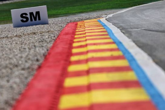 Circuit atmosphere - SM straight mode sign.
16.07.2026. Formula 1 World Championship, Rd 10, Belgian Grand Prix, Spa Francorchamps, Belgium, Preparation Day.
- www.xpbimages.com, EMail: requests@xpbimages.com © Copyright: Batchelor / XPB Images
