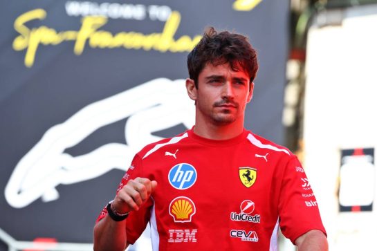 Charles Leclerc (MON) Scuderia Ferrari.
16.07.2026. Formula 1 World Championship, Rd 10, Belgian Grand Prix, Spa Francorchamps, Belgium, Preparation Day.
- www.xpbimages.com, EMail: requests@xpbimages.com © Copyright: Bearne / XPB Images