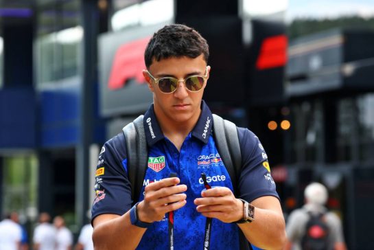 Isack Hadjar (FRA) Red Bull Racing.
16.07.2026. Formula 1 World Championship, Rd 10, Belgian Grand Prix, Spa Francorchamps, Belgium, Preparation Day.
- www.xpbimages.com, EMail: requests@xpbimages.com © Copyright: Bearne / XPB Images