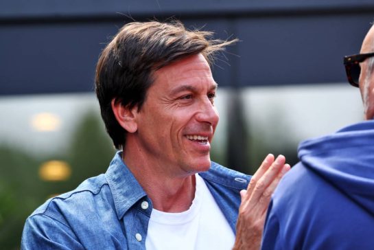 Toto Wolff (GER) Mercedes AMG Formula One Team Shareholder and Executive Director.
17.07.2026. Formula 1 World Championship, Rd 10, Belgian Grand Prix, Spa Francorchamps, Belgium, Practice Day.
- www.xpbimages.com, EMail: requests@xpbimages.com © Copyright: Bearne / XPB Images