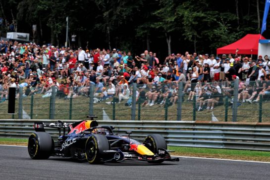 Max Verstappen (NLD) Red Bull Racing RB22.
17.07.2026. Formula 1 World Championship, Rd 10, Belgian Grand Prix, Spa Francorchamps, Belgium, Practice Day.
- www.xpbimages.com, EMail: requests@xpbimages.com © Copyright: Bearne / XPB Images