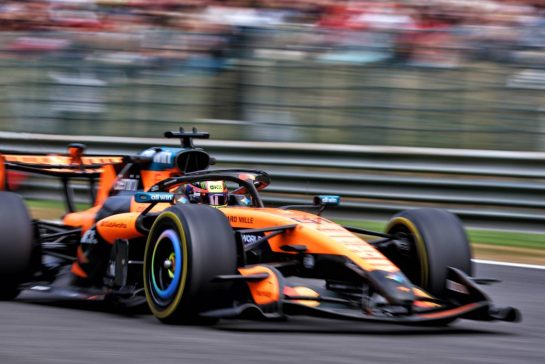 Oscar Piastri (AUS) McLaren F1 Team MCL40.
17.07.2026. Formula 1 World Championship, Rd 10, Belgian Grand Prix, Spa Francorchamps, Belgium, Practice Day.
- www.xpbimages.com, EMail: requests@xpbimages.com © Copyright: Bearne / XPB Images