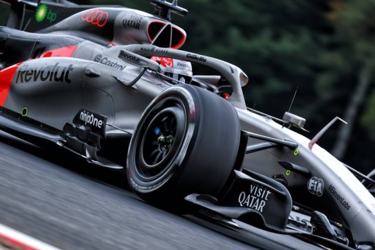 Nico Hulkenberg (GER) Audi F1 Team R26.
17.07.2026. Formula 1 World Championship, Rd 10, Belgian Grand Prix, Spa Francorchamps, Belgium, Practice Day.
- www.xpbimages.com, EMail: requests@xpbimages.com © Copyright: Bearne / XPB Images