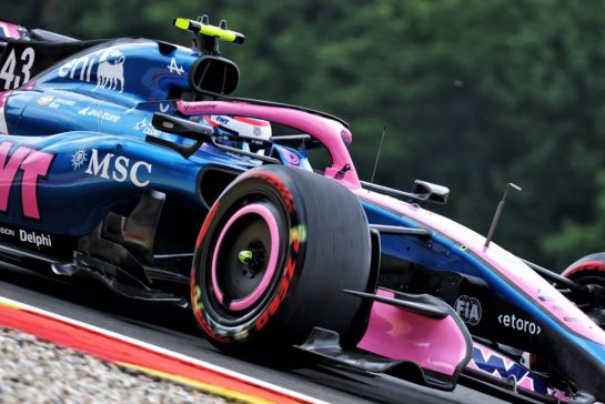 Franco Colapinto (ARG) Alpine F1 Team A526.
17.07.2026. Formula 1 World Championship, Rd 10, Belgian Grand Prix, Spa Francorchamps, Belgium, Practice Day.
- www.xpbimages.com, EMail: requests@xpbimages.com © Copyright: Bearne / XPB Images