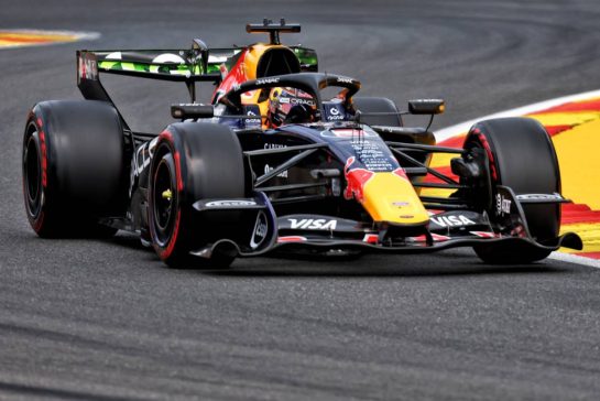 Max Verstappen (NLD) Red Bull Racing RB22.
17.07.2026. Formula 1 World Championship, Rd 10, Belgian Grand Prix, Spa Francorchamps, Belgium, Practice Day.
- www.xpbimages.com, EMail: requests@xpbimages.com © Copyright: Bearne / XPB Images