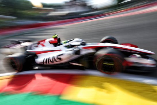 Oliver Bearman (GBR) Haas F1 Team VF-26.
17.07.2026. Formula 1 World Championship, Rd 10, Belgian Grand Prix, Spa Francorchamps, Belgium, Practice Day.
- www.xpbimages.com, EMail: requests@xpbimages.com © Copyright: Bearne / XPB Images