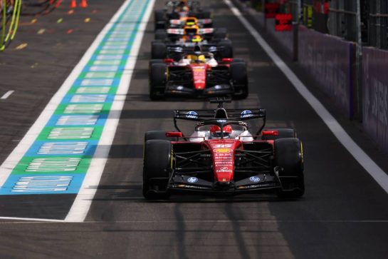 Charles Leclerc (MON) Scuderia Ferrari SF-26 leaves the pits.
17.07.2026. Formula 1 World Championship, Rd 10, Belgian Grand Prix, Spa Francorchamps, Belgium, Practice Day.
- www.xpbimages.com, EMail: requests@xpbimages.com © Copyright: Bearne / XPB Images
