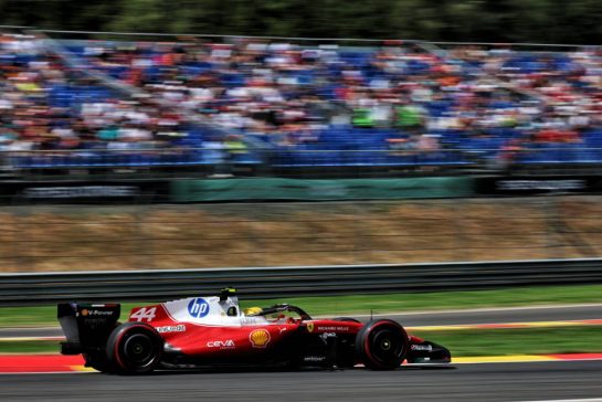 Lewis Hamilton (GBR) Scuderia Ferrari SF-26.
18.07.2026. Formula 1 World Championship, Rd 10, Belgian Grand Prix, Spa Francorchamps, Belgium, Qualifying Day.
- www.xpbimages.com, EMail: requests@xpbimages.com © Copyright: Batchelor / XPB Images