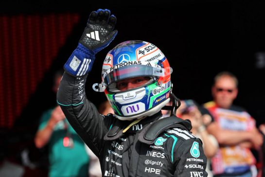 Andrea Kimi Antonelli (ITA) Mercedes AMG Formula One Team celebrates his pole position in qualifying parc ferme.
18.07.2026. Formula 1 World Championship, Rd 10, Belgian Grand Prix, Spa Francorchamps, Belgium, Qualifying Day.
- www.xpbimages.com, EMail: requests@xpbimages.com © Copyright: Batchelor / XPB Images