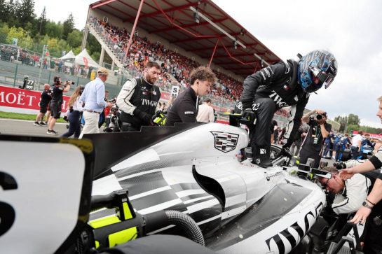Valtteri Bottas (FIN) Cadillac Formula 1 Team MAC-26 on the grid.
19.07.2026. Formula 1 World Championship, Rd 10, Belgian Grand Prix, Spa Francorchamps, Belgium, Race Day.
- www.xpbimages.com, EMail: requests@xpbimages.com © Copyright: Batchelor / XPB Images