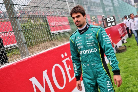 Lance Stroll (CDN) Aston Martin F1 Team on the grid.
19.07.2026. Formula 1 World Championship, Rd 10, Belgian Grand Prix, Spa Francorchamps, Belgium, Race Day.
- www.xpbimages.com, EMail: requests@xpbimages.com © Copyright: Batchelor / XPB Images