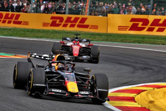 Max Verstappen (NLD) Red Bull Racing RB22.
19.07.2026. Formula 1 World Championship, Rd 10, Belgian Grand Prix, Spa Francorchamps, Belgium, Race Day.
- www.xpbimages.com, EMail: requests@xpbimages.com © Copyright: Patching / XPB Images