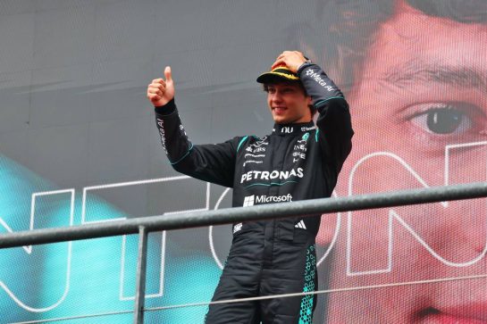 Race winner Andrea Kimi Antonelli (ITA) Mercedes AMG Formula One Team celebrates on the podium.
19.07.2026. Formula 1 World Championship, Rd 10, Belgian Grand Prix, Spa Francorchamps, Belgium, Race Day.
- www.xpbimages.com, EMail: requests@xpbimages.com © Copyright: Patching / XPB Images