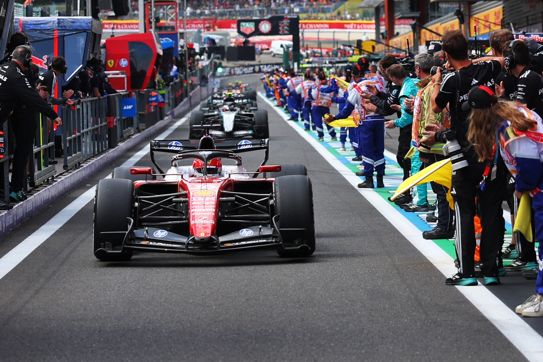 Leclerc believed in Belgian GP win ‘until the end’ Leclerc believed in Belgian GP win ‘until the end’