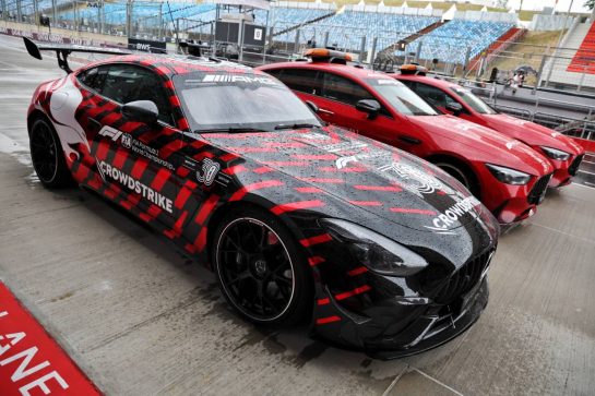 Mercedes FIA Safety Car.
23.07.2026. Formula 1 World Championship, Rd 11, Hungarian Grand Prix, Budapest, Hungary, Preparation Day.
- www.xpbimages.com, EMail: requests@xpbimages.com © Copyright: Batchelor / XPB Images