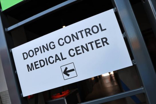 Circuit atmosphere - Doping Control / Medical Center direction sign.
23.07.2026. Formula 1 World Championship, Rd 11, Hungarian Grand Prix, Budapest, Hungary, Preparation Day.
- www.xpbimages.com, EMail: requests@xpbimages.com © Copyright: Batchelor / XPB Images