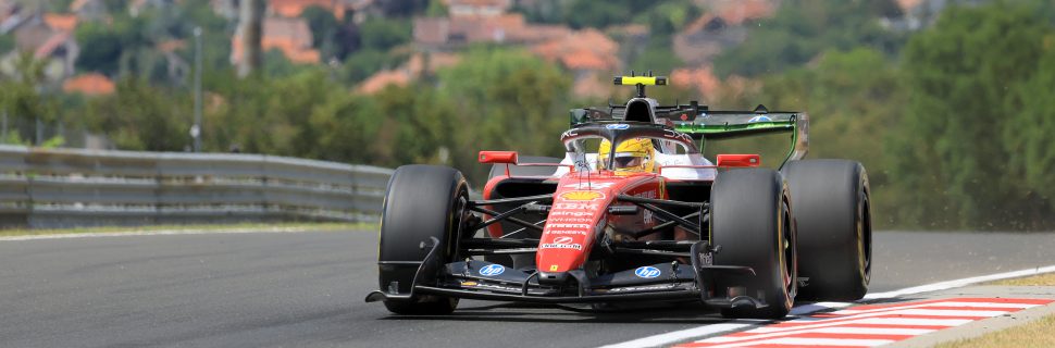 Hungarian GP: Hamilton keeps Ferrari on top in second practice
