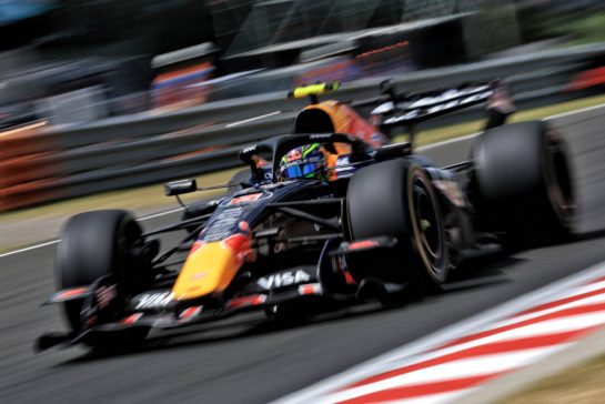 Isack Hadjar (FRA) Red Bull Racing RB22.
24.07.2026. Formula 1 World Championship, Rd 11, Hungarian Grand Prix, Budapest, Hungary, Practice Day.
- www.xpbimages.com, EMail: requests@xpbimages.com © Copyright: Moy / XPB Images