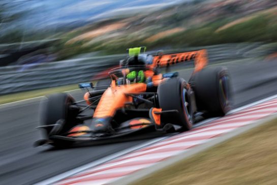 Lando Norris (GBR) McLaren F1 Team MCL40.
24.07.2026. Formula 1 World Championship, Rd 11, Hungarian Grand Prix, Budapest, Hungary, Practice Day.
- www.xpbimages.com, EMail: requests@xpbimages.com © Copyright: Moy / XPB Images