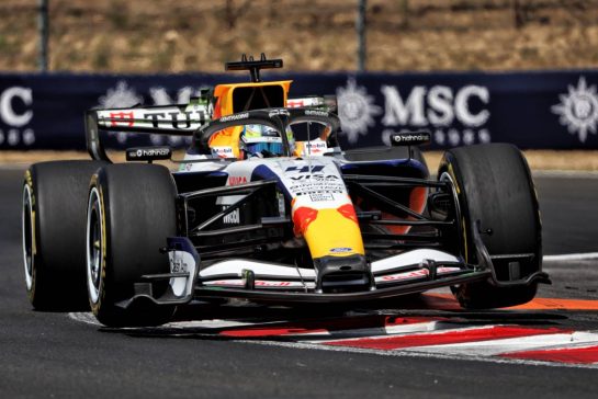 Arvid Lindblad (GBR) Racing Bulls Formula One Team VCARB 03.
24.07.2026. Formula 1 World Championship, Rd 11, Hungarian Grand Prix, Budapest, Hungary, Practice Day.
- www.xpbimages.com, EMail: requests@xpbimages.com © Copyright: Rew / XPB Images