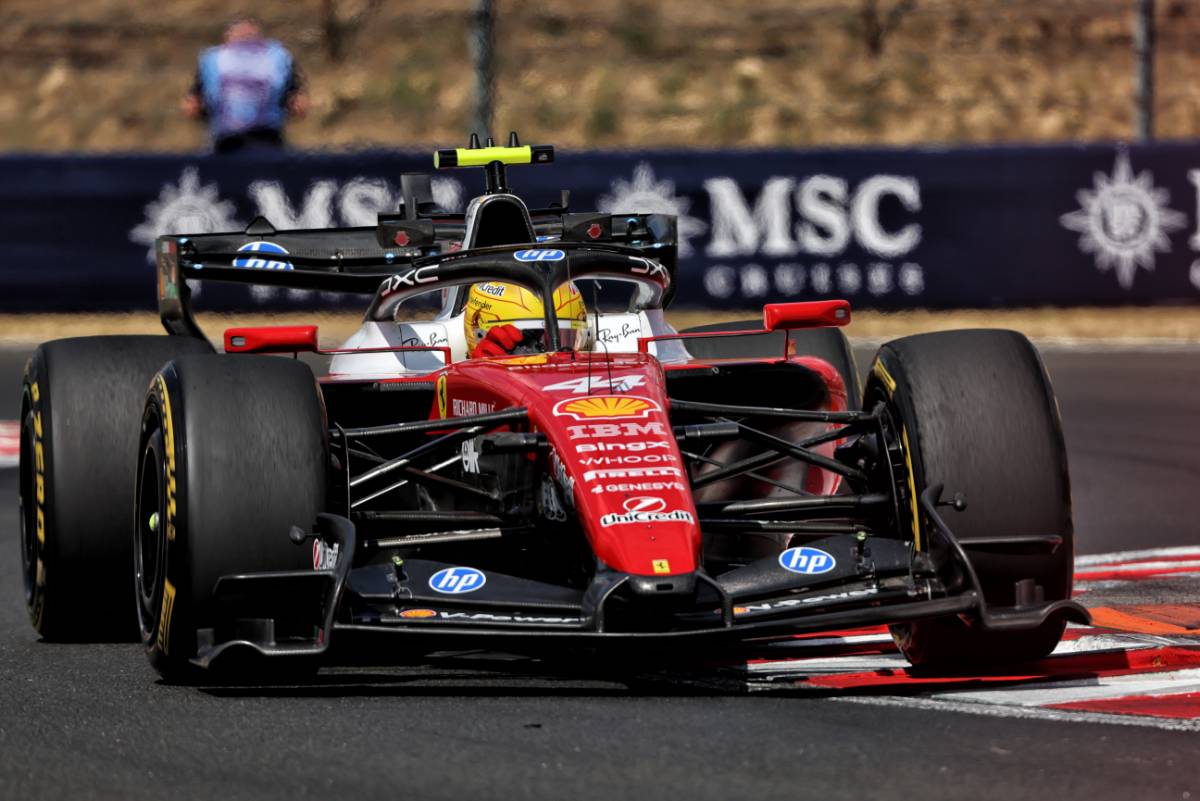 Hungarian GP: Hamilton keeps Ferrari on top in second practice Hungarian GP: Hamilton keeps Ferrari on top in second practice