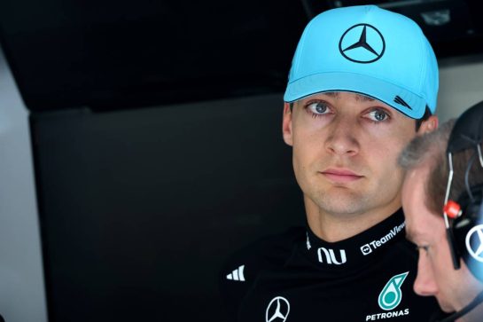 George Russell (GBR) Mercedes AMG Formula One Team.
25.07.2026. Formula 1 World Championship, Rd 11, Hungarian Grand Prix, Budapest, Hungary, Qualifying Day.
- www.xpbimages.com, EMail: requests@xpbimages.com © Copyright: Batchelor / XPB Images