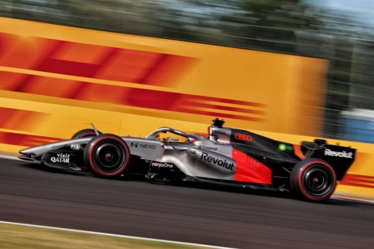 Nico Hulkenberg (GER) Audi F1 Team R26.
25.07.2026. Formula 1 World Championship, Rd 11, Hungarian Grand Prix, Budapest, Hungary, Qualifying Day.
- www.xpbimages.com, EMail: requests@xpbimages.com © Copyright: Rew / XPB Images