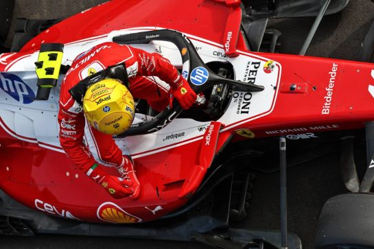 Lewis Hamilton (GBR) Scuderia Ferrari SF-26 in qualifying parc ferme.
25.07.2026. Formula 1 World Championship, Rd 11, Hungarian Grand Prix, Budapest, Hungary, Qualifying Day.
- www.xpbimages.com, EMail: requests@xpbimages.com © Copyright: Coates / XPB Images