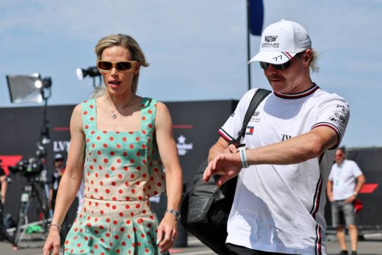 (L to R): Tiffany Cromwell (AUS) Professional Cyclist with her boyfriend Valtteri Bottas (FIN) Cadillac Formula 1 Team.
26.07.2026. Formula 1 World Championship, Rd 11, Hungarian Grand Prix, Budapest, Hungary, Race Day.
- www.xpbimages.com, EMail: requests@xpbimages.com © Copyright: Batchelor / XPB Images